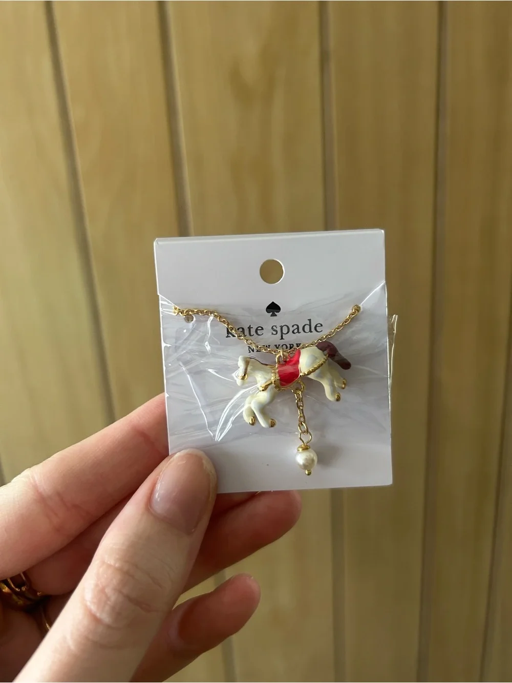 Kate Spade horse carousel 🎠 necklace